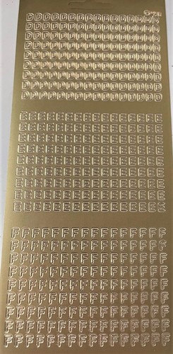 Peel off stickers 3 letters - off,