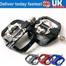 UK Bicycle Dual Clipless/Flat Pedal Bearings 9/16" MTB Bike Fit Shimano/Rockbros