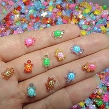 100Pcs Cartoon Mini Resin