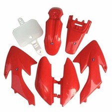 Fairing Set 110 CCM Red Type 1 Dirt Bike Pit Bike HMParts Fast Shipping