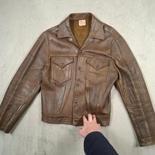 Levis Leather Jacket Mens