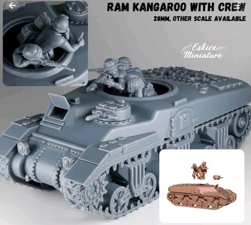 28mm ww2 ram kangaroo - 28mm, apc