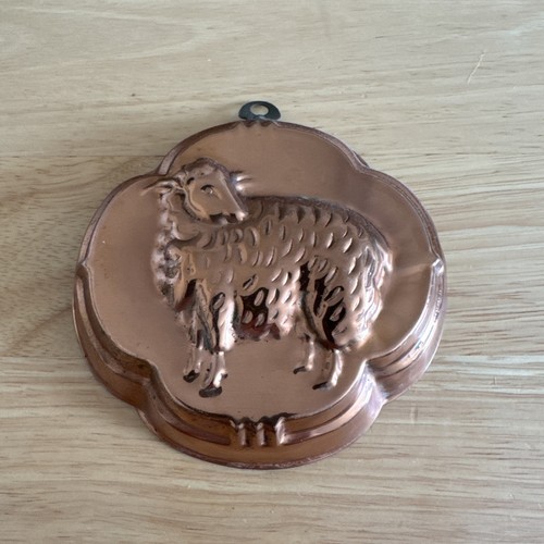 Vintage copper jelly mould - vintage,