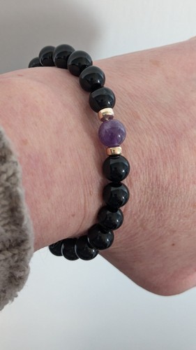 Mens gold bracelet natural - gold,