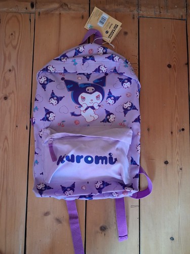 Sanrio kuromi purple backpack - sanrio,