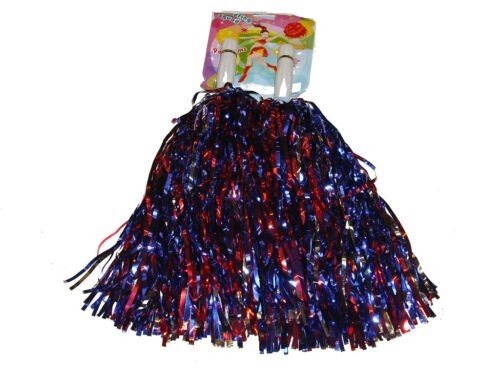 Pair red silver and blue - pair,