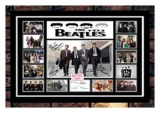 (44) the beatles signed photograph unframed/framed Music Memorabilia reprint +++