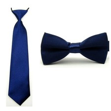 Kids Baby Boy Bow Tie Necktie School Wedding Party Bowtie Ties Matching Set