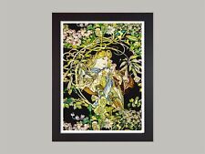 Vintage Alphonse Mucha Woman