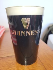Vintage Original Guinness Bar Pump Font Head Sign Plastic not Enamel No Light