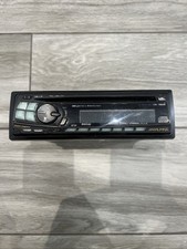 Alpine CDE-7860R CD Radio Receiver Car Stereo 45W x 4 RDS EON LOUD Un Tested