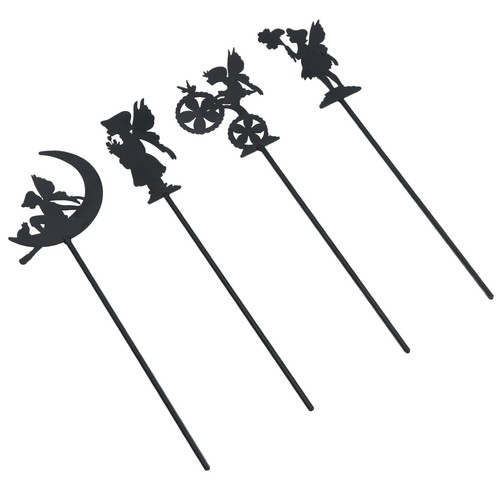 Small black fairy pixie - black,
