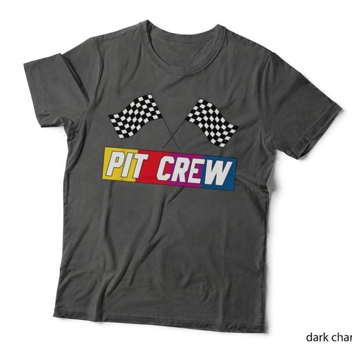 Pit crew racing - crew, flags