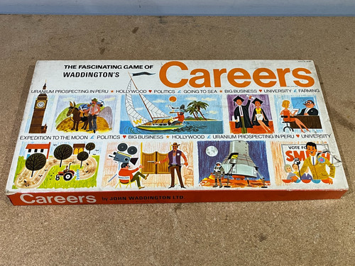 Waddingtons careers board game - careers,