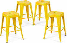 Yellow Stackable Metal Bar