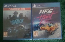 🔥VERY RARE COMBO🔥2x PS4 Game NEED FOR SPEED/HEAT Brand New & Sealed Racing PAL