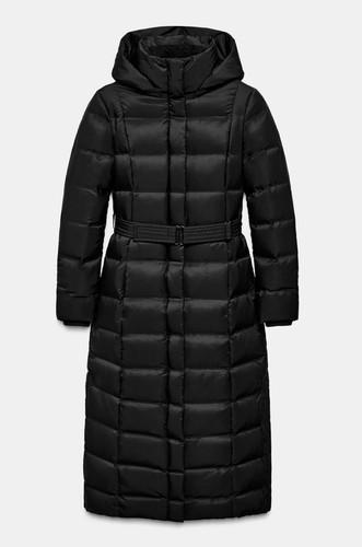 Zara black down - zara, feather