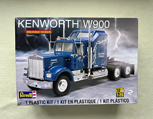 Revell kenworth w900 25 - w900, 1:25