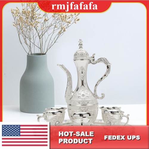 Tea set pot - tea, saucers
