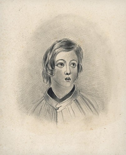 Young lady portrait - lady, victorian