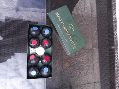 Mini carpet bowls set - mini,