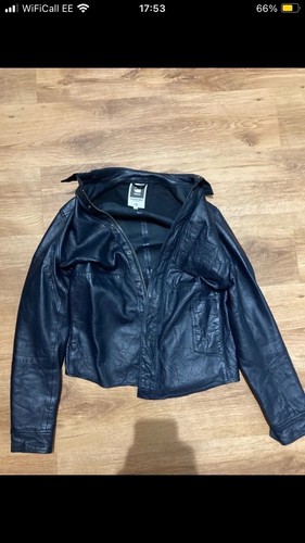 Gstar mens leather jacket - , very
