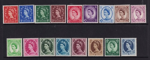 Qe2 1955 edwards crown - gb,