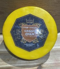 Cheddar & Whisky Waxed Wheel 1.2kgkg Cheese Grand Dram NEW LINE