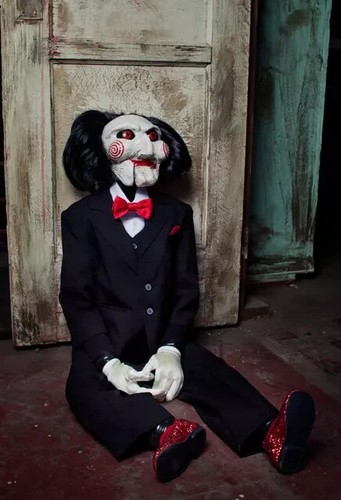 Saw billy puppet prop doll - prop,
