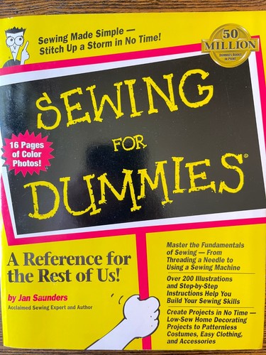 Sewing for dummies jan - for,