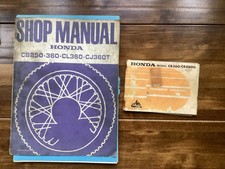 Honda CB250/360 SHOP MANUAL