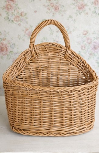 Faux wicker style hanging - style,