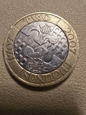 Rare 1707-2007 2 Pound Coin