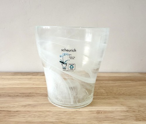 Scheurich recycled glass swirl - recycled,