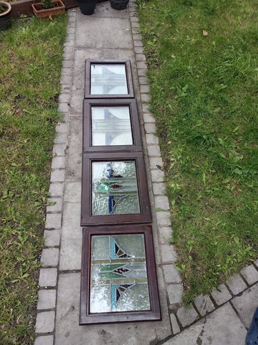 Encapsulated stained glass - stained,