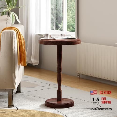 Laptain small round - laptain, side