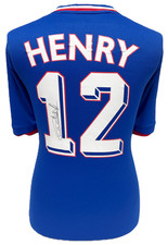 THIERRY HENRY SIGNED FRANCE