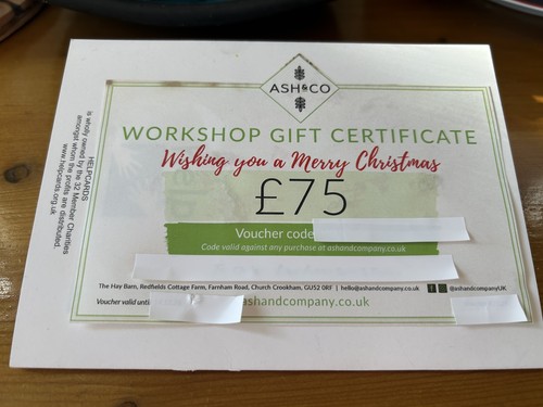 Craft experience gift - experience, voucher