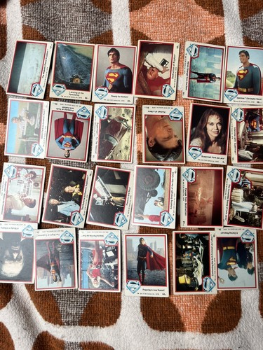 Superman vintage cards dc - vintage,