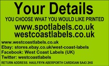 Personalised Labels / Stickers Compatible for Slimming World Consultants