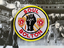 NORTHERN SOUL :  BOLTON  -  Embroidered Iron Sew On Patch Badge