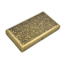 Bronze Metal Cigarette Case