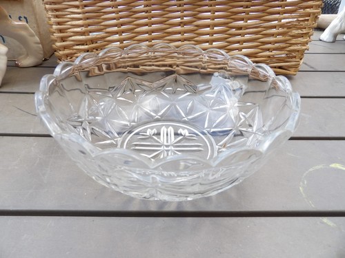 Vintage pressed glass - , trifle