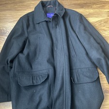Harry Brown Overcoat Black 2xl
