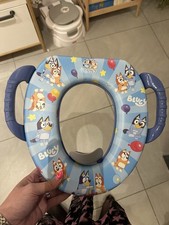 Bluey Potty Training Cushioned Seat with easy grip handles