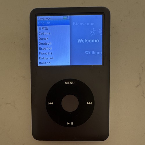 Apple ipod classic - apple, black