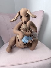 Disney Kanga & Roo Christopher Robin Live Action Film Soft Toy Tags Retired Rare