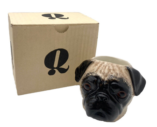 Quail ceramics pug - ceramics, cup