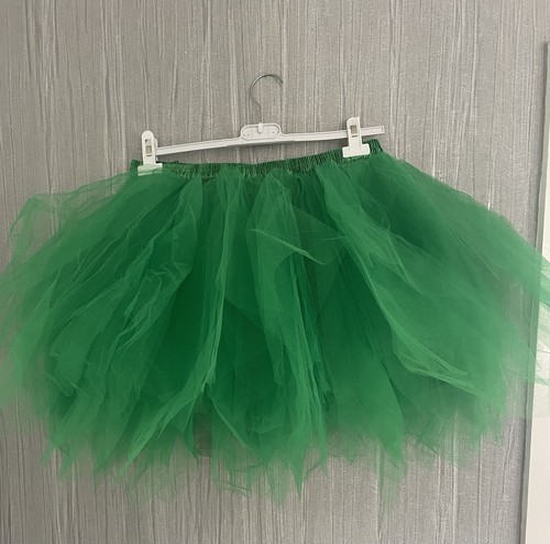 Green tulle tutu skirt - tulle,