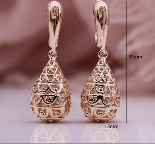9ct rose gold - rose, filled